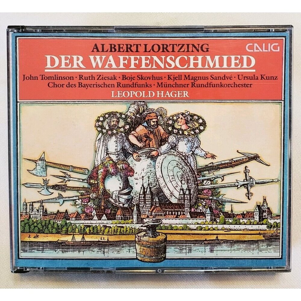 Albert Lortzing Der Waffenschmied German Comic Opera 2 CD Set Austria 1995 DDD